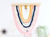 A Kailo Chic Life Yarn Decorated Lamp